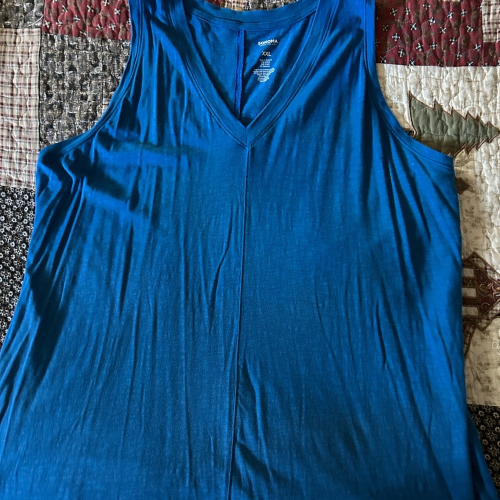 Ladies Sonoma Sleeveless XXL T-shirt